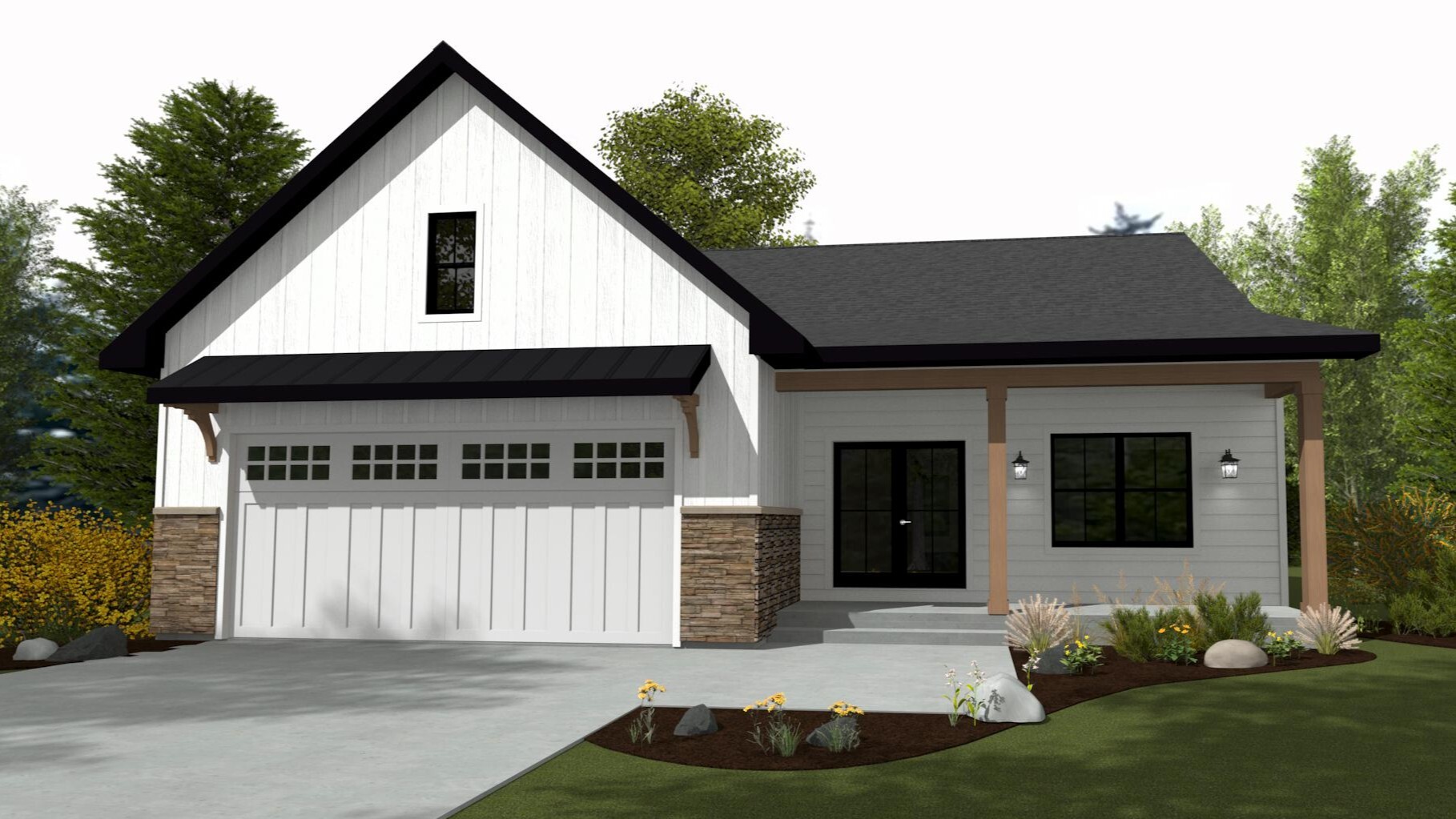 Crestone II ext front rendering